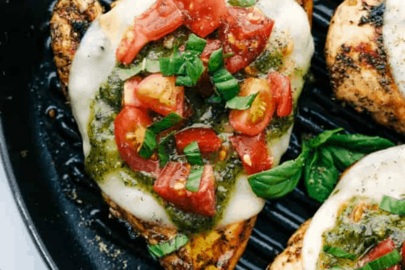 Chicken Margherita Grill Or Stove Top Facebook Image 